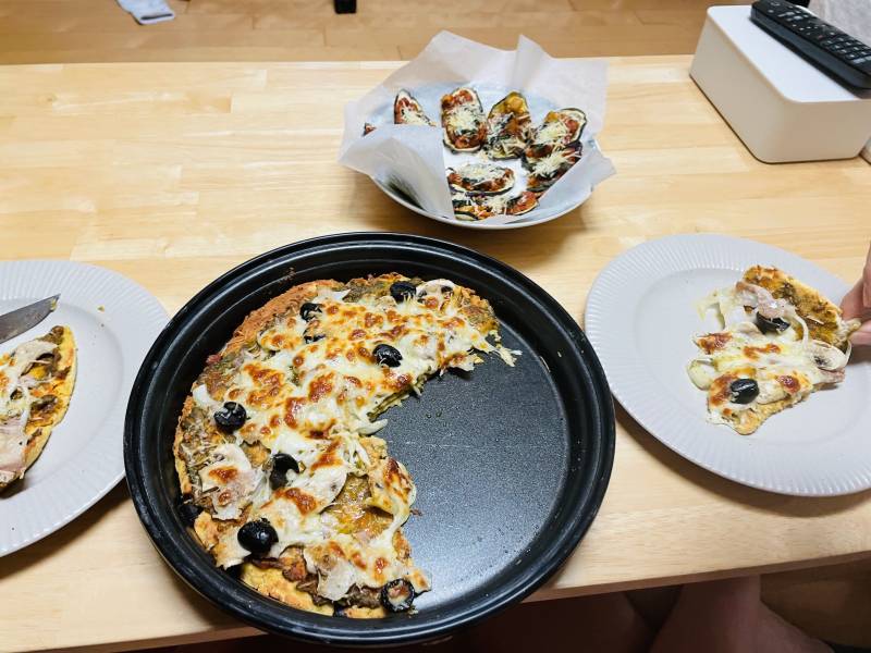 [내요리] 엘지 광파오븐 사서 첨 만든 저탄수 피자 🍕 | 인스티즈