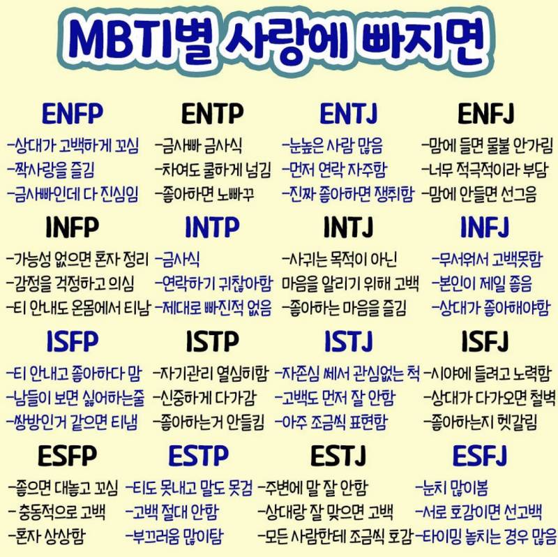 esfj익들 | 인스티즈