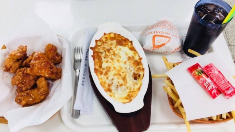 이거 점심한끼로 다먹으면 엄청? 많이 먹는편맞지?? | 인스티즈