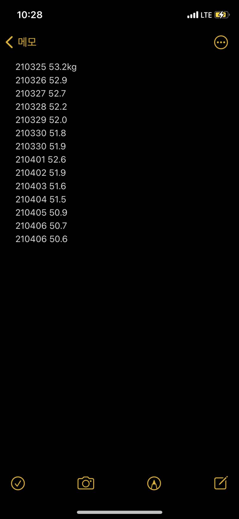 애들아 내가 몸무게가 이런식으로 빠지는데 7월1일까지 45가능할까?? | 인스티즈