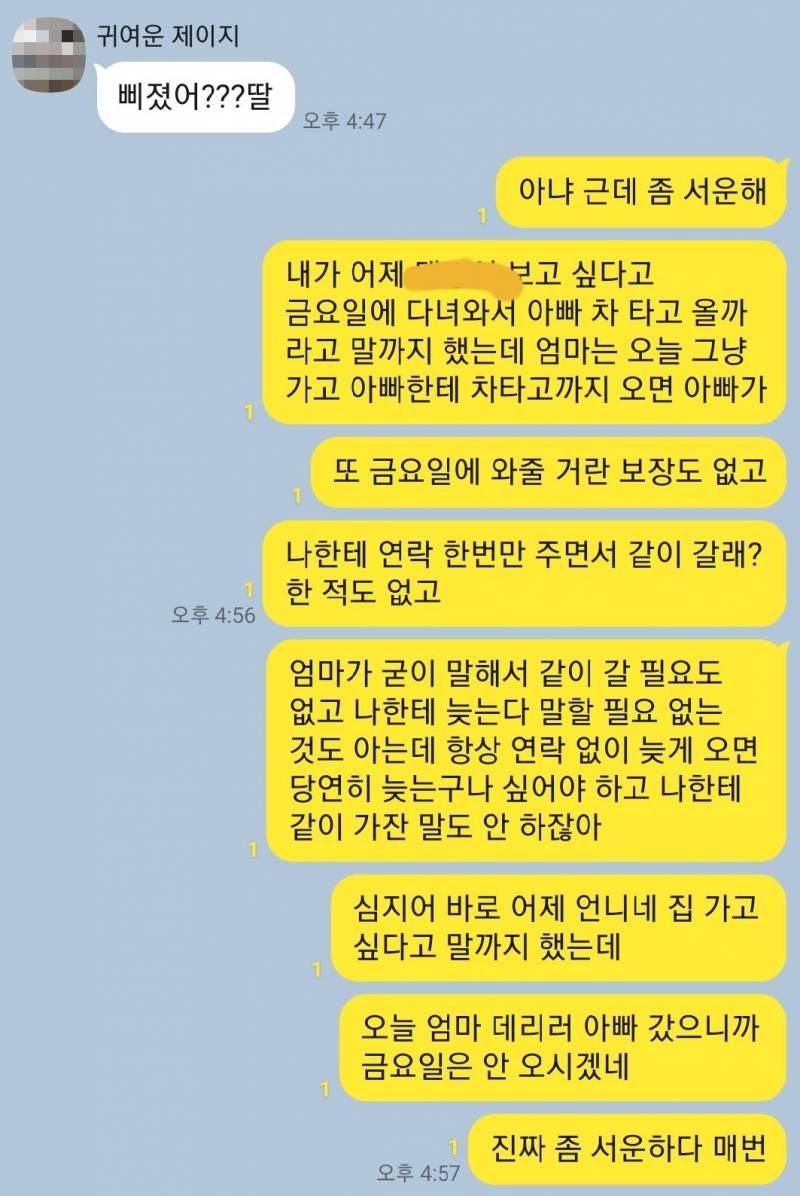 엄마한테 서운해서 이렇게 길게 보냈는데 너무 예민하고 유난이었을까? ㅠ | 인스티즈