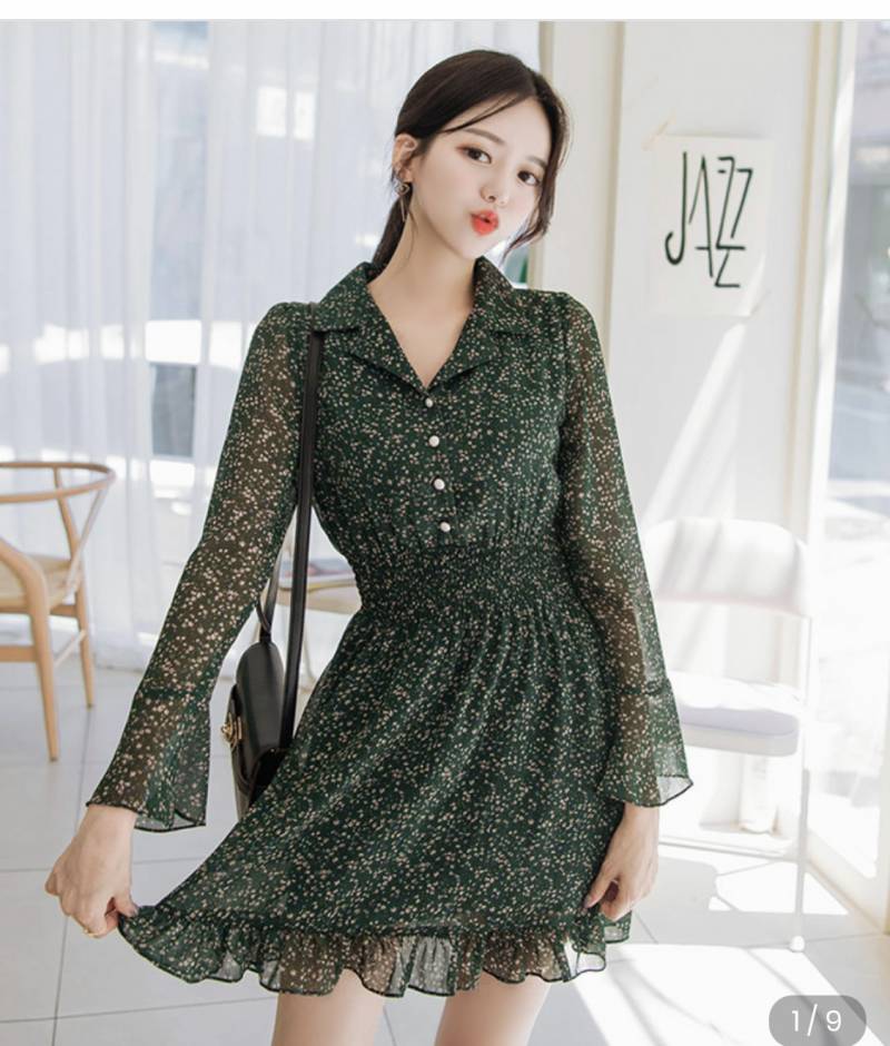 이런 원피스에 겉옷 도대체 뭐 입어야 혀..? | 인스티즈