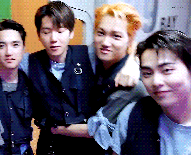 [잡담] 엑소 백현 카이 ㄹㅇ 누가봐도 강아지고 곰돌이임(짤 많음 ㅈㅇ) | 인스티즈