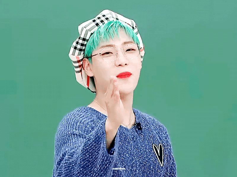 [잡담] 온앤오프 이션 민트머리 했어여 | 인스티즈