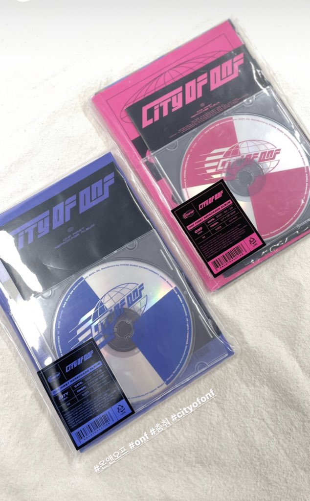 [잡담] 온앤오프 앨범 실물 진짜 예쁘다 | 인스티즈