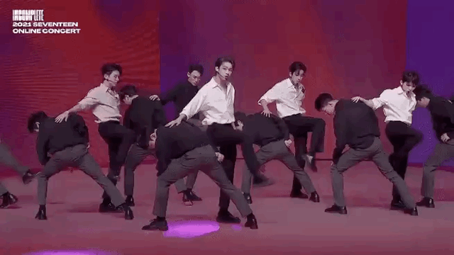 [OnAir] 세븐틴 마불지 무대에서 본인에게 찰떡으로 안무 동작하는 96... | 인스티즈