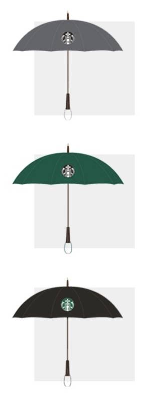 스타벅스 우산 초록색 골랐는데 괜찮아?? 어땡 | 인스티즈