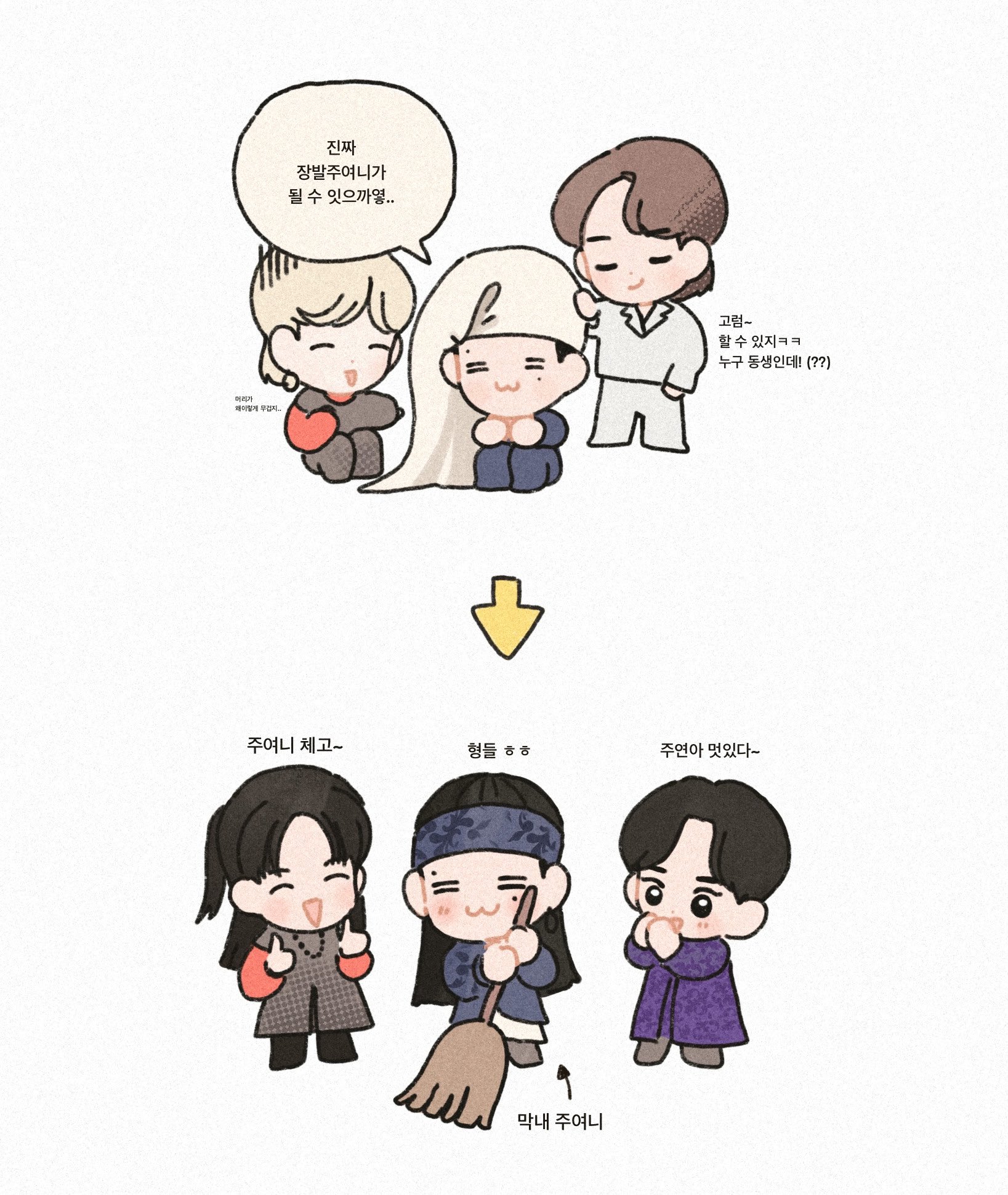 [잡담] 더보이즈 팬아터 분이 그리신 주태혁ㅋㅋㅋ | 인스티즈