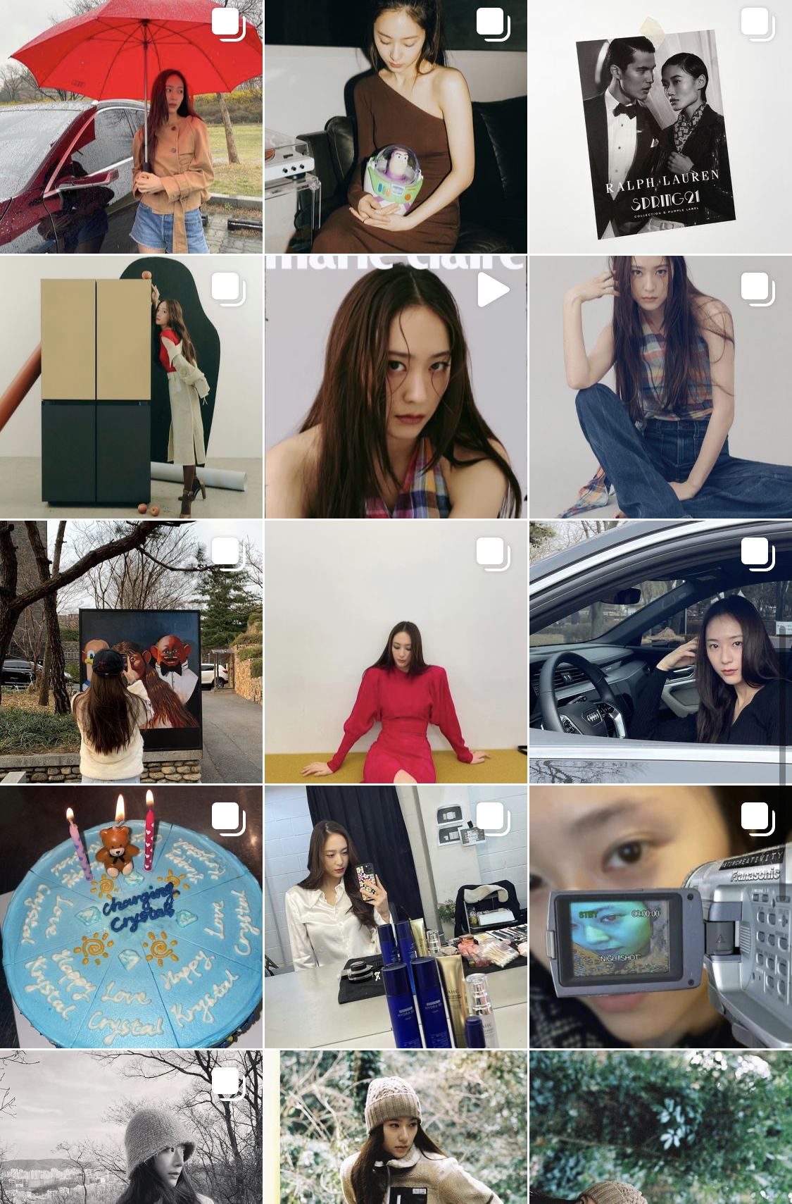 [잡담] 갠적으로 본인만의 갬성 가득한 여돌 인스타 피드들.. | 인스티즈