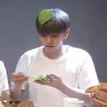 [잡담] 온앤오프들아 엠케이님 머리에 이거 진짜 깻잎이야??? | 인스티즈