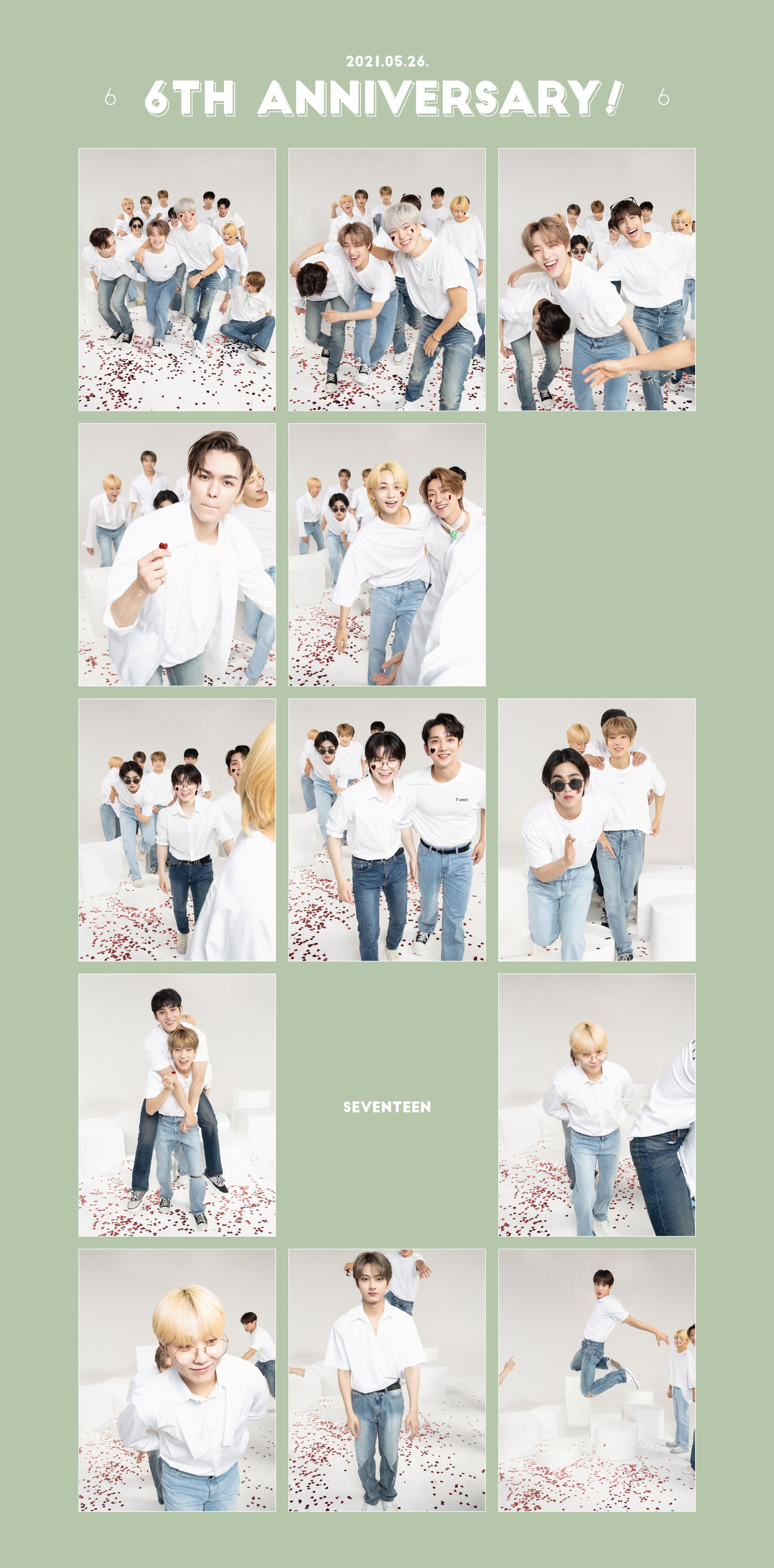 [잡담] 와 세븐틴 6주년 사진 또 떴어 개예뻐 | 인스티즈