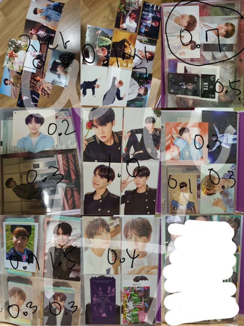 방탄소년단) 제이홉 포카 !일괄우대! 여러장 판매!! | 인스티즈