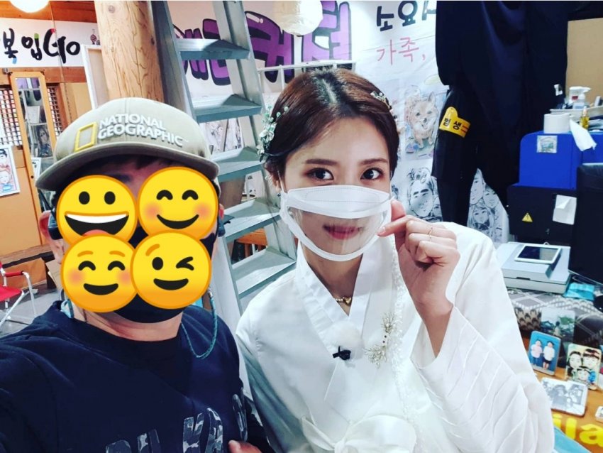 [잡담] 미미미친 이미주 한복입고 뭐 촬영했나보다 | 인스티즈