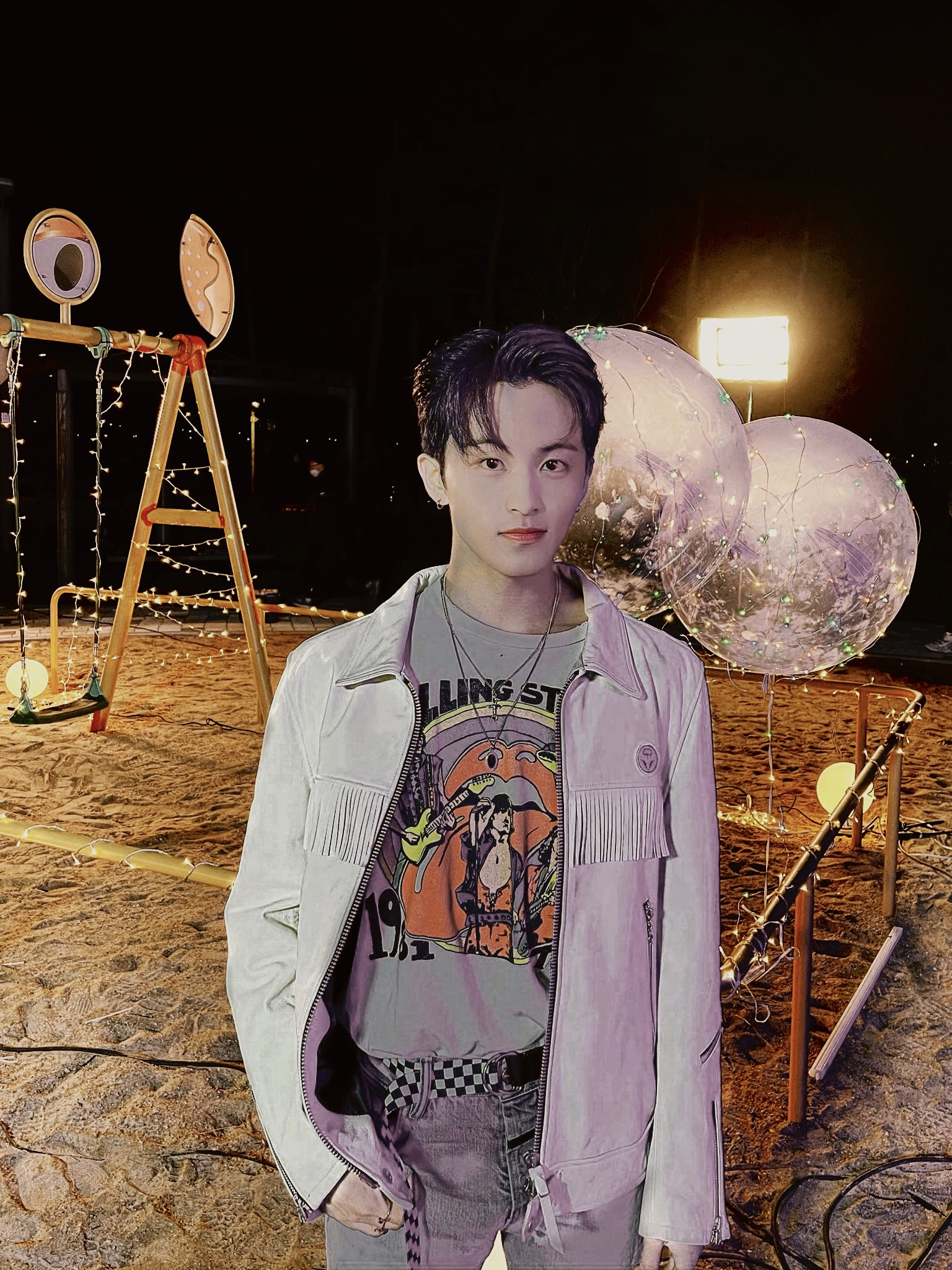 [잡담] 작년에 인티 독방인가... 큰방 맞나... 암튼 엔시티 마크 사진 파란끼 빼던 거 | 인스티즈