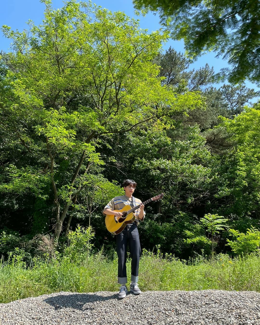 [잡담] 내본진 캠핑 자연 나무 풀 이런거 너무 잘어울림... | 인스티즈