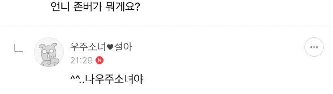 [잡담] 존중하며 버티기 뜻 못 말하는 우주소녀 설아.. | 인스티즈