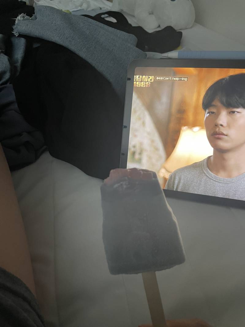 방구석에서 밥 다먹고 아이스크림 때리면서 응팔보는 삶.. | 인스티즈