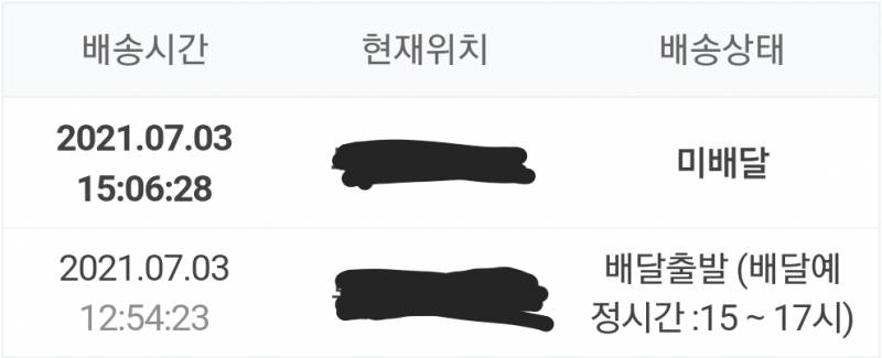 택배조회 하는데 이거 뭘까?? | 인스티즈