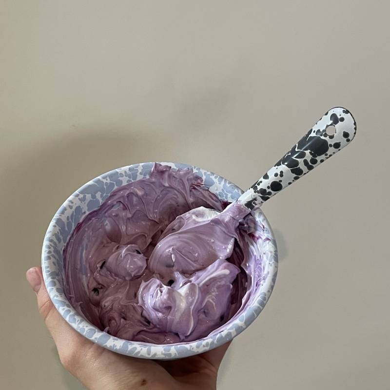 블루베리 그릭요거트 색곱다 | 인스티즈