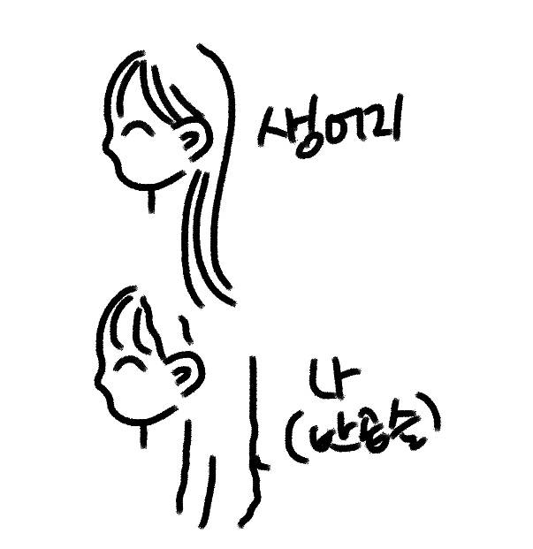 다음생엔 꼭 생머리로 태어나고싶어,, | 인스티즈