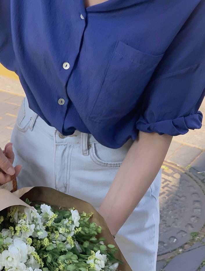 익들아 이 블라우스 단추 별로야? 🥲🥲 | 인스티즈