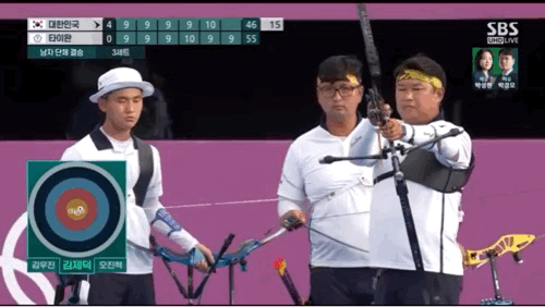 🇰🇷한국 양궁 남자 단체전 2연패🇰🇷 | 인스티즈