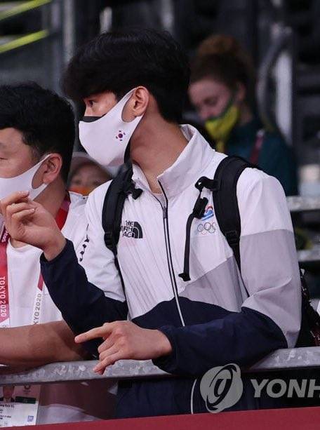 이대훈 선수 오늘 이다빈 선수 응원 갔나봐 ㅠㅠㅠㅠ | 인스티즈