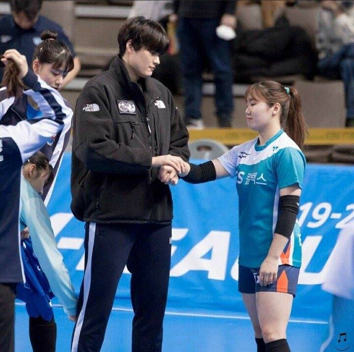 김희진 선수랑 김해빈 선수 귀여움 모먼트ㅠㅠㅠ💕 | 인스티즈