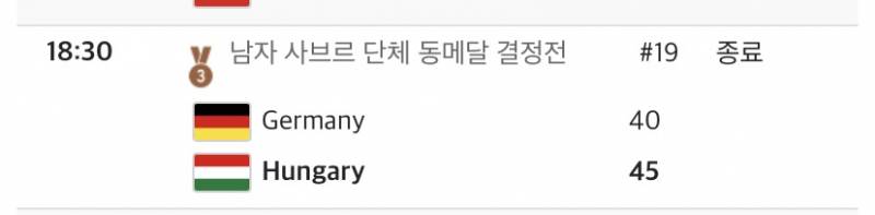 독일 동메달 아님 헝가리래 | 인스티즈