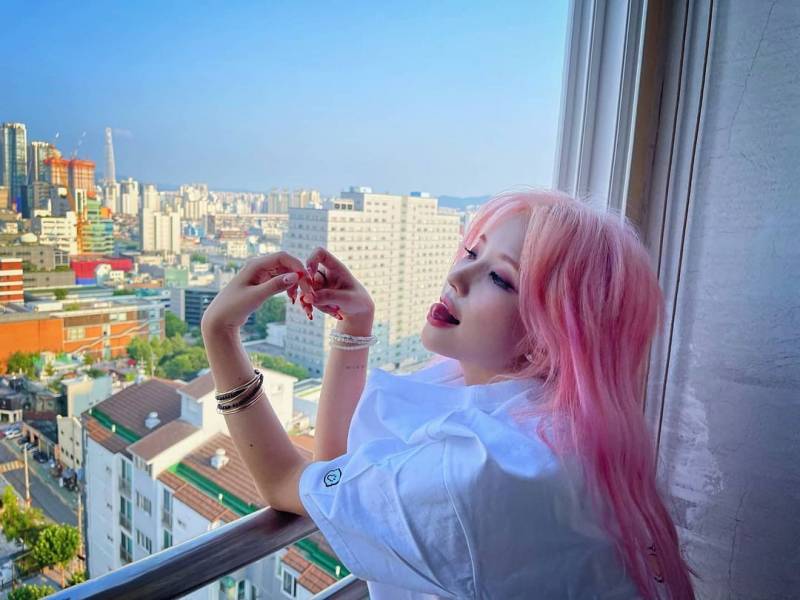 분홍머리 찰떡인 전소연 인스타 업데이트 | 인스티즈