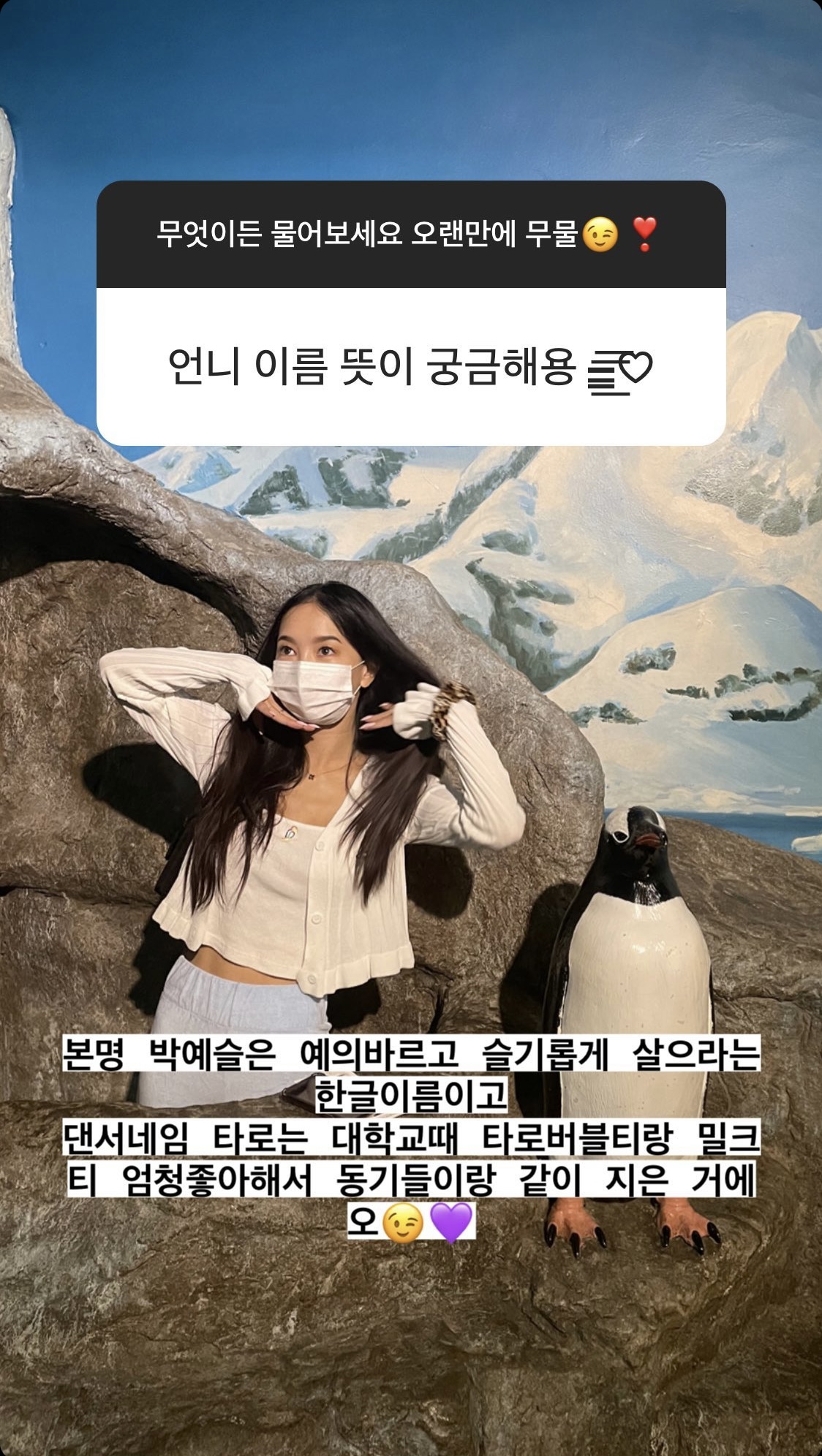 [잡담] 애들아 이거 알았니 홀리뱅 타로님 이름 어떻게 만들었냐면 | 인스티즈