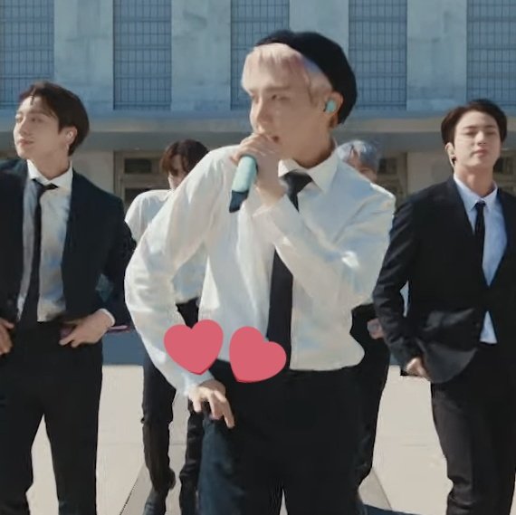 [잡담] 정호석 유엔 무대 베레모 | 인스티즈