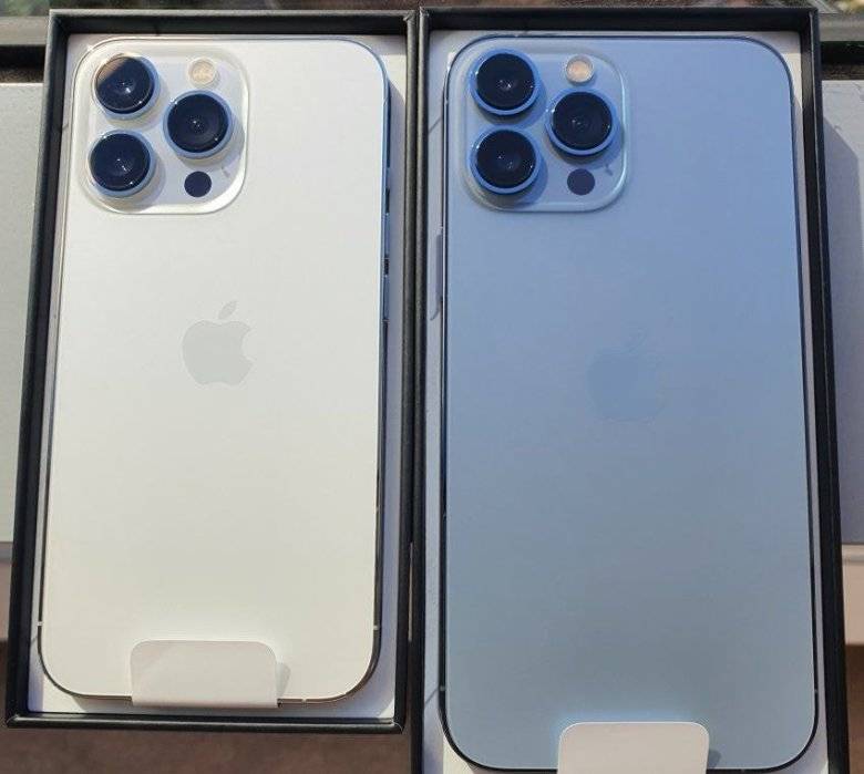 아이폰 13 프로 실버랑 시에라 블루 실사 진짜 예쁘다 | 인스티즈