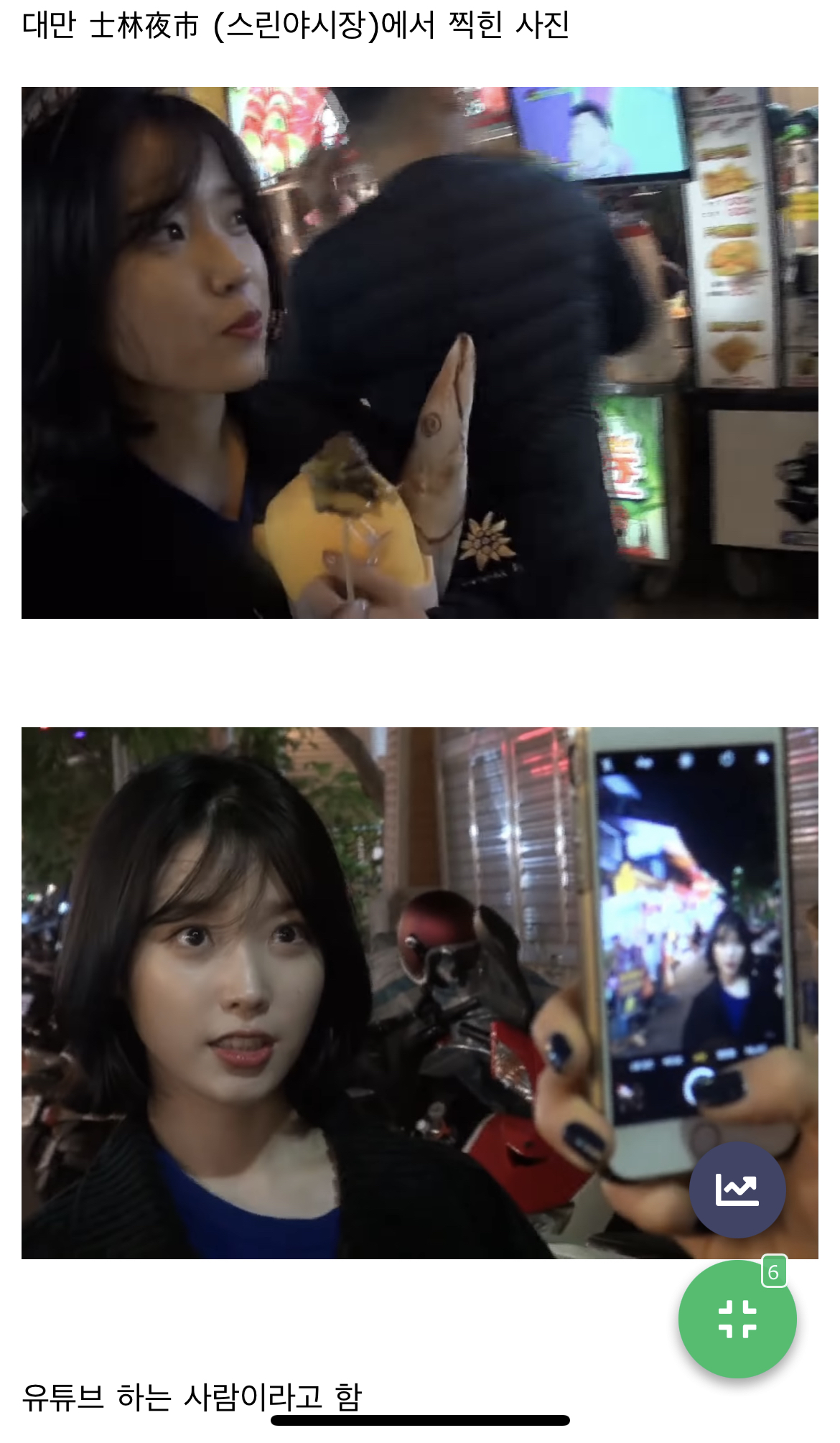 [잡담] 나 아이유 닮은꼴사진 아이유랑 뭐가 다른지 열심히 찾아내고 있었음 | 인스티즈