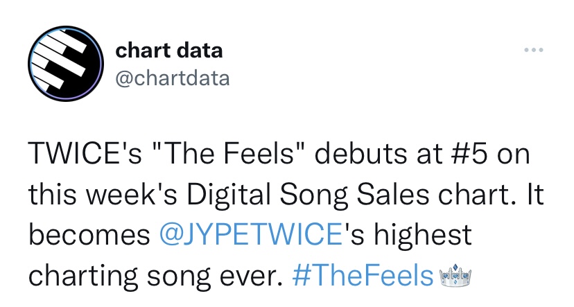 [정보/소식] 트와이스 빌보드 디지털 송 세일 차트 5위 했다!! | 인스티즈