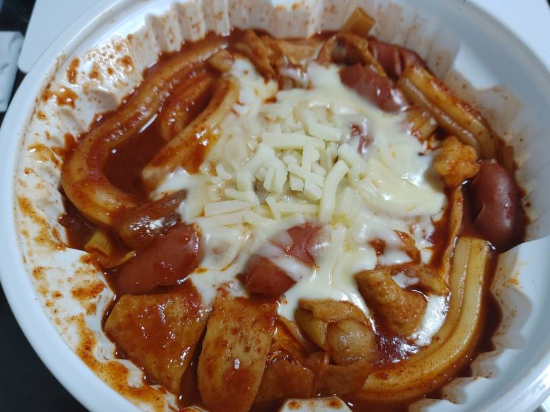엽떡 분모자떡볶이+우동사리+당면사리+주먹밥+튀김 - 인스티즈(instiz) 일상 카테고리