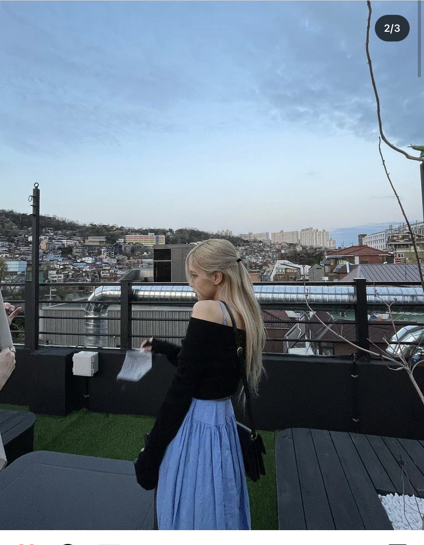 [잡담] 로제 이 사진 필터 멀까 ㅠ | 인스티즈