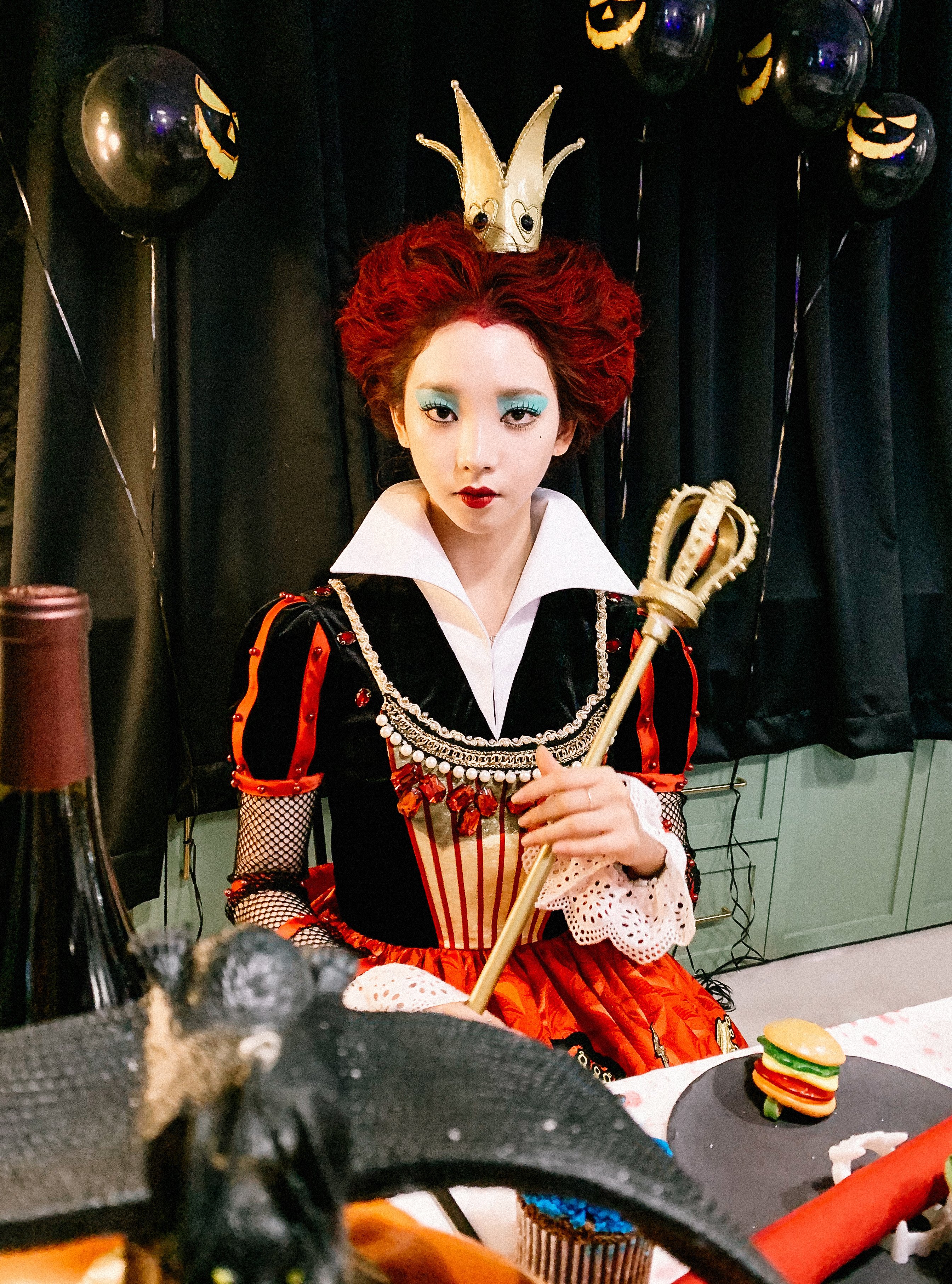 [잡담] 카리나 할로윈 머리 원상태되려면 많이 감아야돼? | 인스티즈