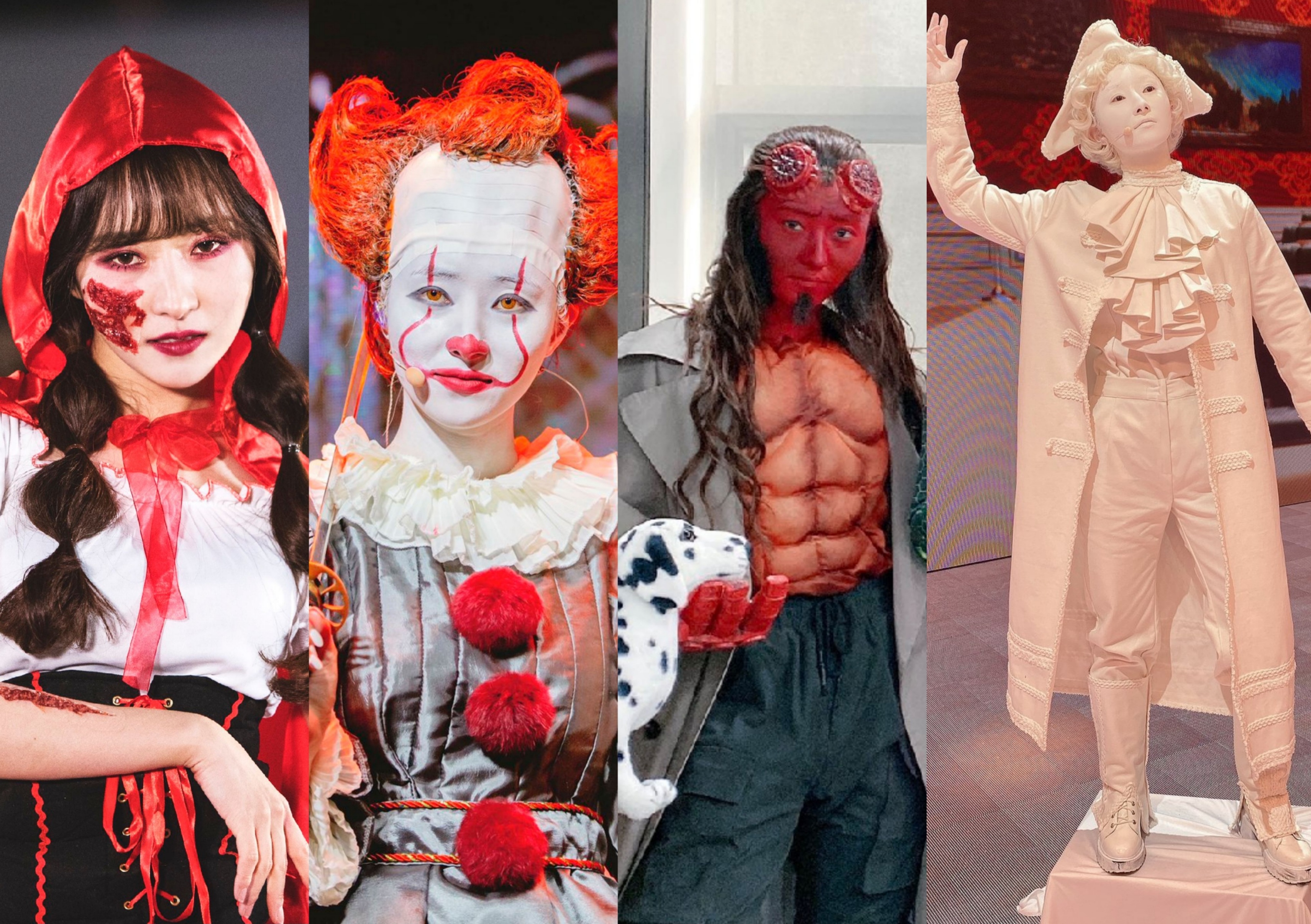 [잡담] 할로윈에 웃기려고 분장한다는게 학계의 정설인 여돌 | 인스티즈