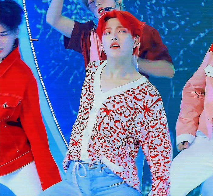 [잡담] 에이티즈 웨이브 전설의 빨머를 아시나요? | 인스티즈