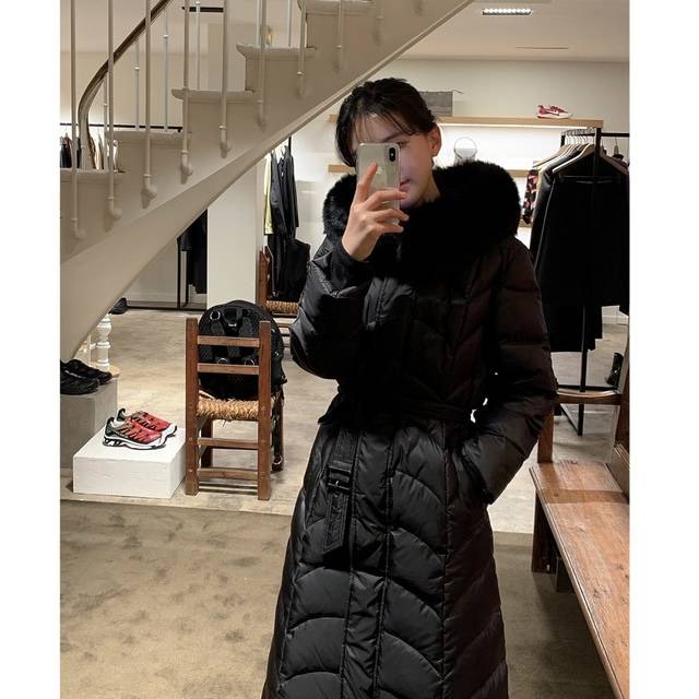 베니토 리얼 폭스퍼 롱패딩 | 인스티즈