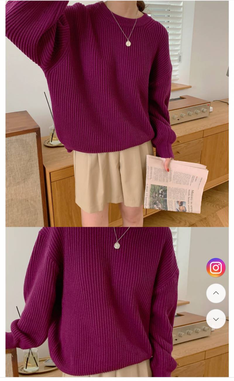 여뮽익.. 이 니트 소화할 수 있을까? | 인스티즈