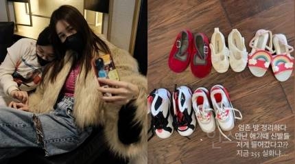 엄태웅♥' 윤혜진, 딸 지온 폭풍성장에 기절하겠네…"신발 255, 실화냐" | 인스티즈