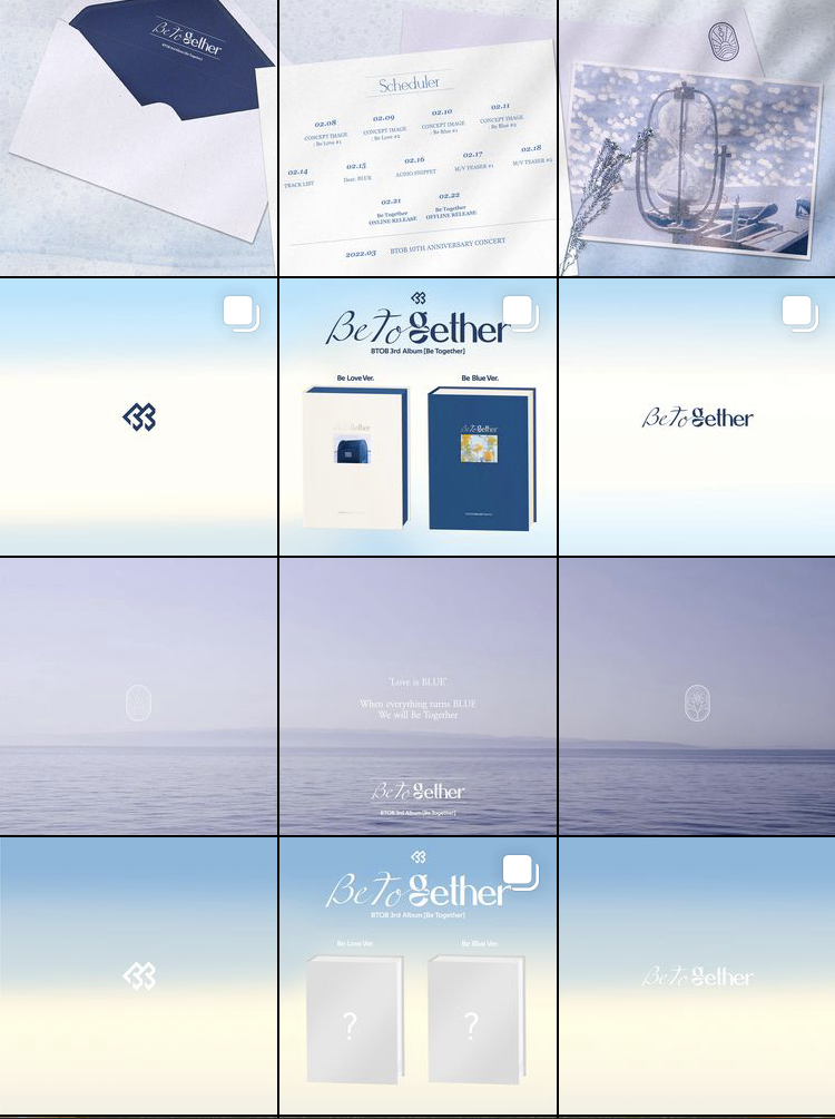 [잡담] 비투비 오피셜 인스타 피드 장인됐다 | 인스티즈