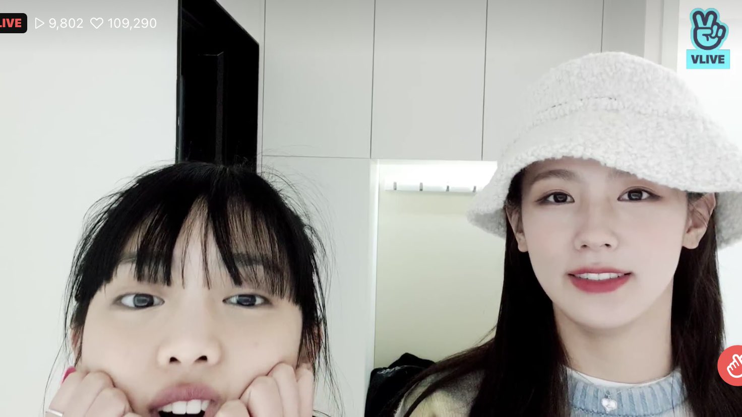 [잡담] 아이들 미연 민니 브이앱중🐰😻 | 인스티즈