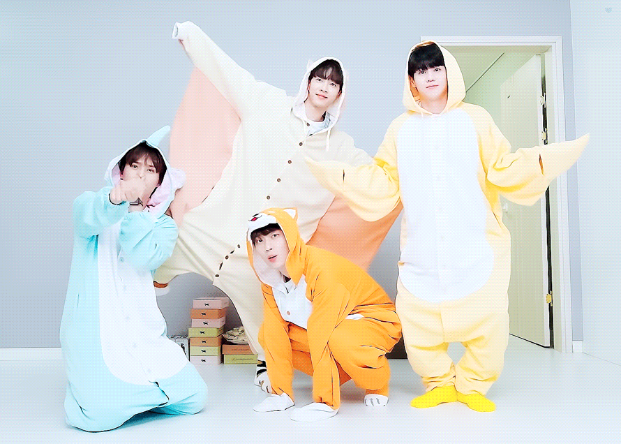 [잡담] 하이라이트 14년차에도 동물잠옷 입어주는그룹 | 인스티즈