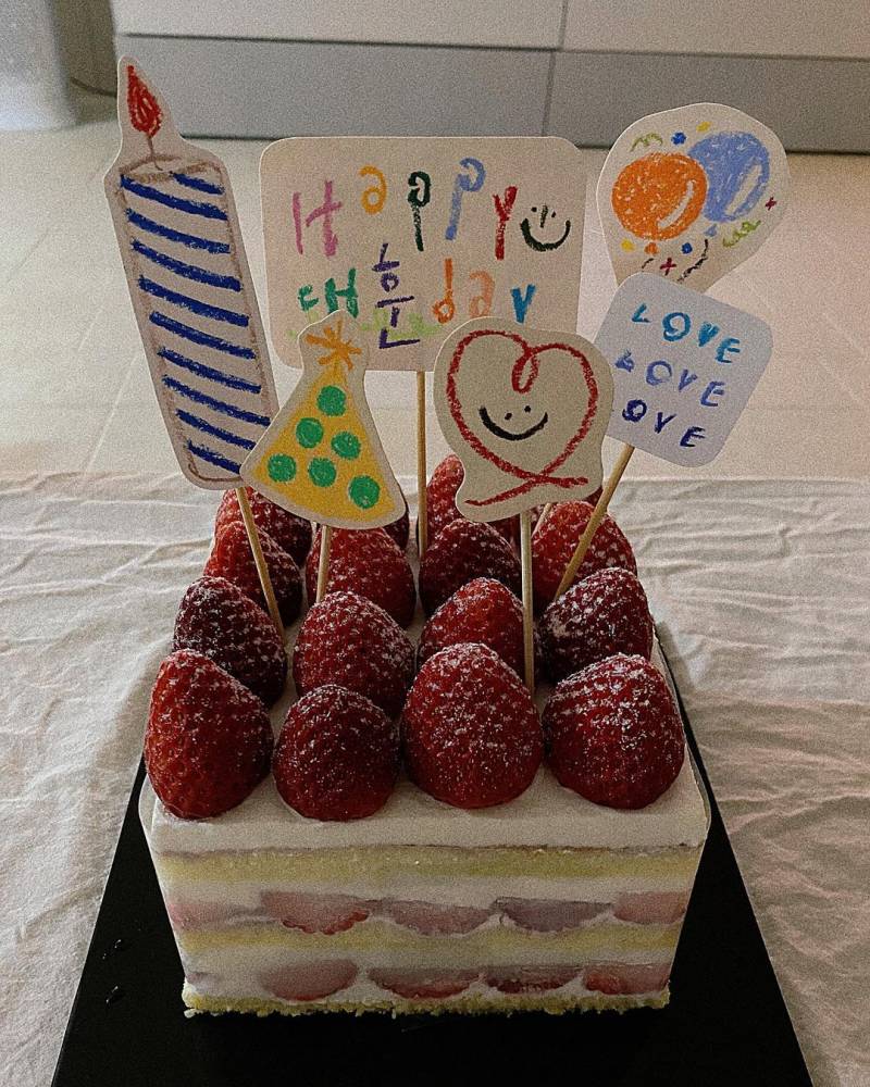 이대훈 선수 생일 케이크 토퍼 너무 귀여워서 어디 꺼일까 | 인스티즈