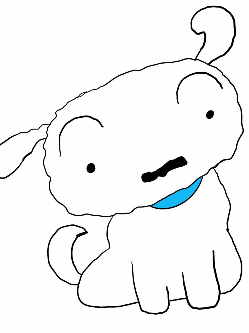 내가 그린 흰둥이 | 인스티즈