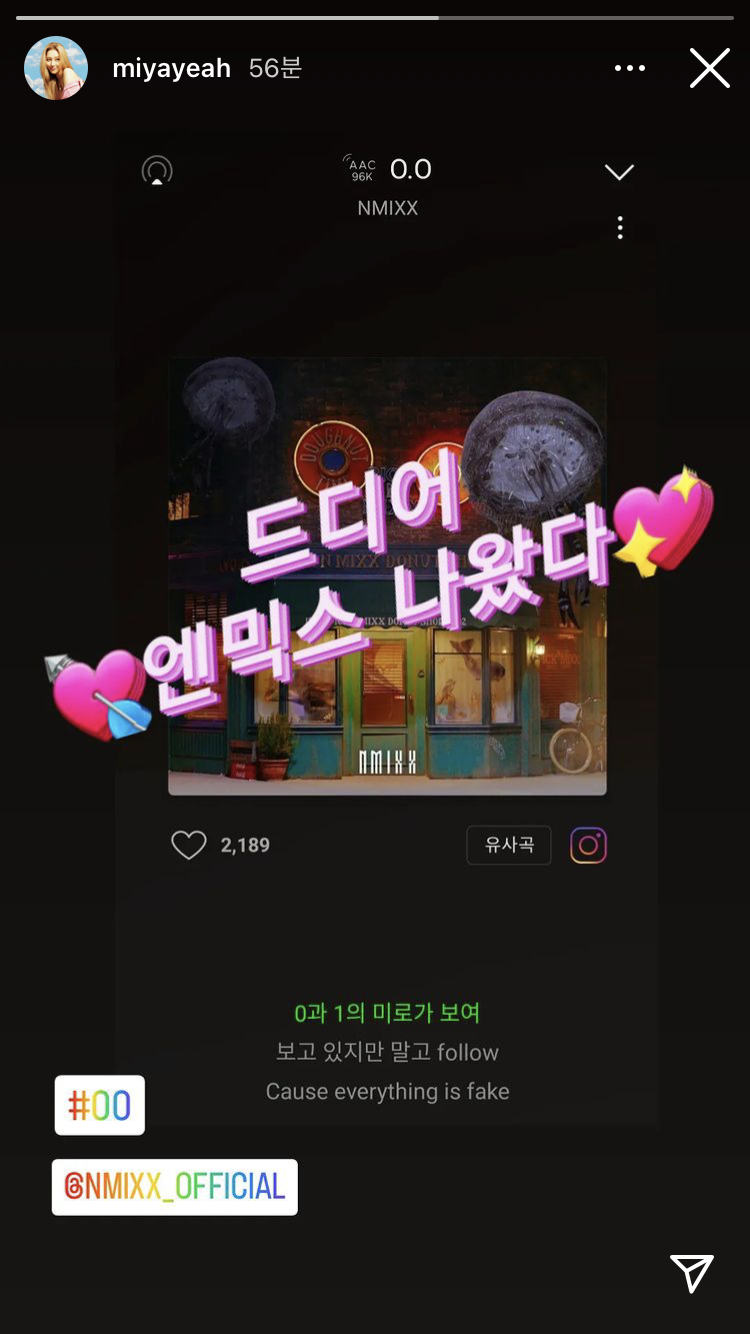 [잡담] 선미 인스타 스토리에 엔믹스 노래 올라왔다 !!! | 인스티즈