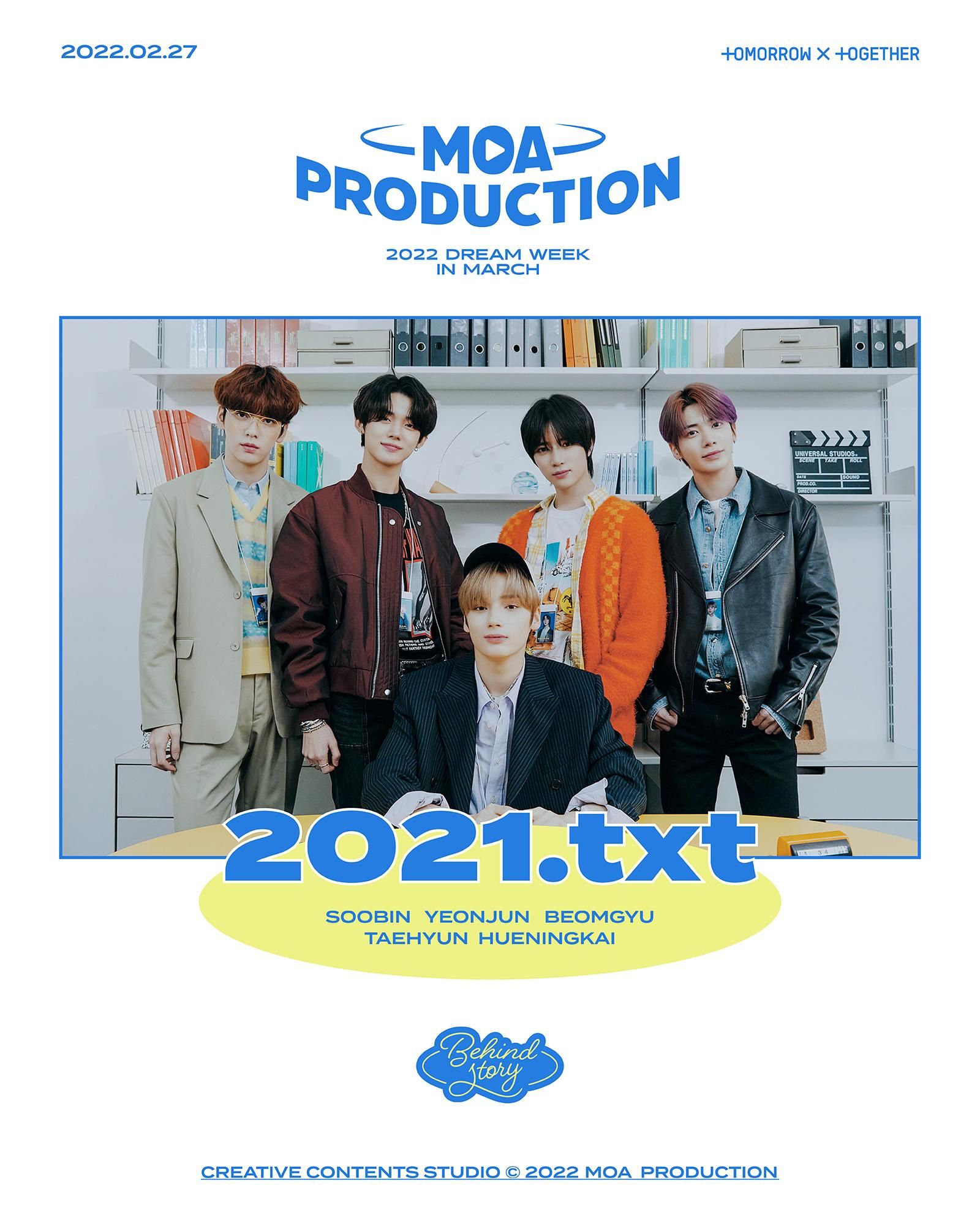 [미디어] [#TXT_2022DREAMWEEK] 2021년 투바투를 돌아보며🔙 만남, 성장, 팀의 순간 그리고 모아에 대하여 - 인스티즈(instiz) 연예... 